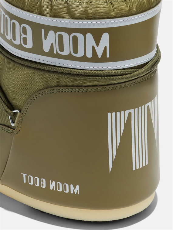 Moon Boot Icon Low Khaki Nylon Boots